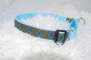 Martingale halsband lichtblauw