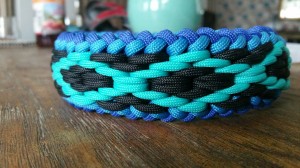 Ruiten halsband paracord