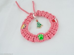 Kerstkrans van paracord