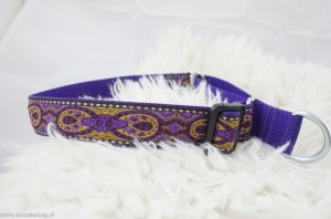 Martingale halsband paars