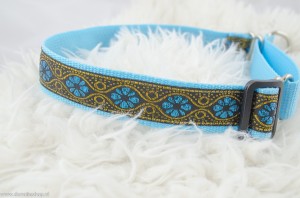 Martingale halsband lichtblauw