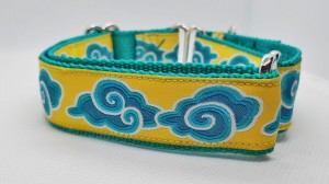 Martingale halsband 2,5 cm Cloud