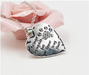 Ketting forever in my heart hond